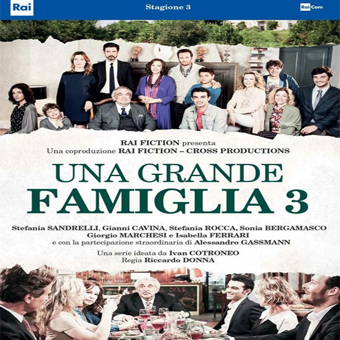 Backstage serie tv “Una grande famiglia 3”